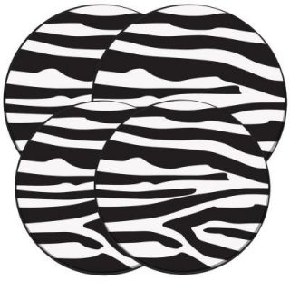 Range Kleen Wild Zebra Round Burner Kovers 5069