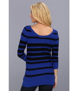 unionbay whidbey striped sweater bright cobalt