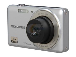 OLYMPUS VG 110 (228175) Silver 12 MP 4X Optical Zoom Digital Camera