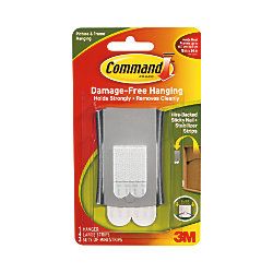 3M Command Damage Free Picture Hanging Sticky Nail 58 x 1 38  White