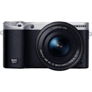 Samsung NX500 Black Interchangeable Lens Camera with 16 50 mm Lens EV NX500ZBMIUS