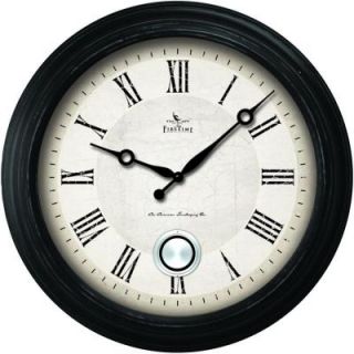 FirsTime 24 in. Round Adair Wall Clock 25605