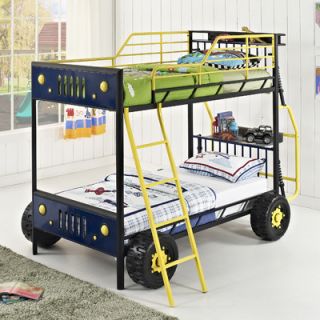 Powell Furniture Dune Buggy Twin over Twin Bunk Bed