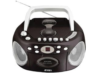 JENSEN  CD 540 Portable Stereo Compact Disc Cassette Recorder with AM/FM Radio