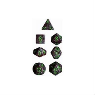 Polyhedral 7 Die Chessex Dice Set   Speckled Earth