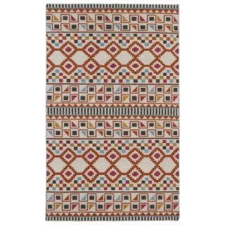 Kaleen Nomad Paprika 9 ft. x 12 ft. Area Rug NOM08 53 9 X 12