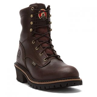 Irish Setter 83807 EH WP 8 Inch Logger Boot  Men's   Brown USA Made Leather