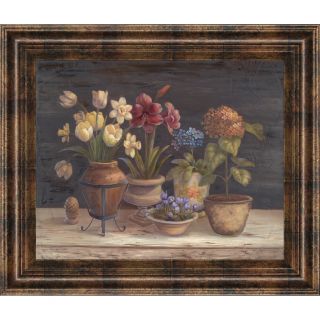 Classy Art Wholesalers Floral Sensation I by Vivian Flasch Framed