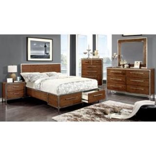 Furniture of America Vanvelette Storage Panel Bed Set