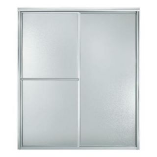 STERLING Deluxe 56 in. x 70 in. Framed Sliding Shower Door in Silver 5970 56S