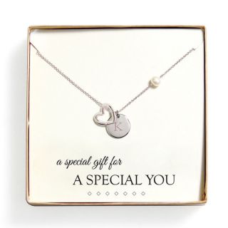 Cathys Concepts A Special Gift For You FW Pearl Heart Necklace (8