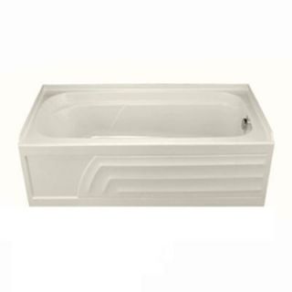 American Standard Colony 5.5 ft. x 32 in. Right Drain Soaking Tub with Integral Apron in Linen 1748.102.222