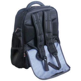 Mancini Biztech 17 Innovative Wheeled Laptop/Tablet Rolling Backpack