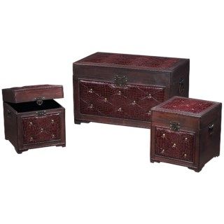 Sterling Storage Chests   Nested Set of 3 81