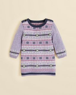 Egg by Susan Lazar Infant Girls' Fairisle Sweater Dress   Sizes 6 24 Months