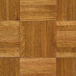 Bruce Oak Honey Parquet 5/16 in. Thick x 12 in. Wide x 12 in. Length Hardwood Flooring (25 sq. ft. / case) 112140