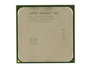 Refurbished: AMD Athlon 64 3800+ Venice Single Core 2.4 GHz Socket 939 ADA3800DAA4BW Desktop Processor