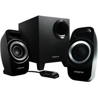 Creative Labs   51MF0415AA002   Creative Inspire T3300 2.1 Speaker System   25 W RMS   40 Hz   20 kHz