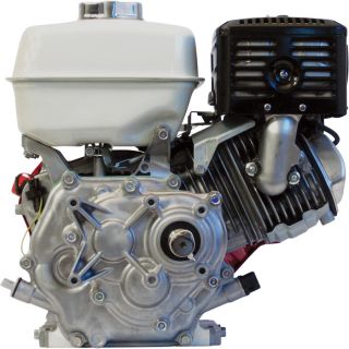 Honda Horizontal OHV Engine with 6:1 Gear Reduction for Cement Mixers — 270cc, 1in. x 3 5/32in. Shaft, Model# GX240UT2HA2  121cc   240cc Honda Horizontal Engines