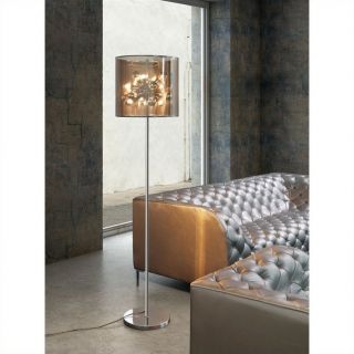 Zuo Quasar Floor Lamp in Chrome   50016