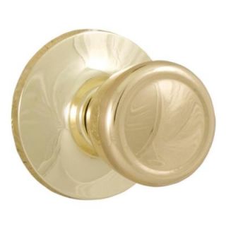 Weslock Reliant Passage Tulip Knob in Polished Brass 00200T3T3FR20