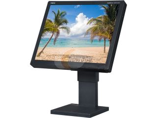 Refurbished: NEC Display Solutions LCD1760NX BK 1 Black 17" 16ms LCD Monitor 250 cd/m2 450:1