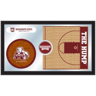 Mississippi State Bulldogs 15 x 26 Basketball Mirror