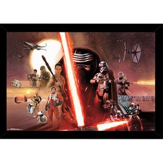 Star Wars Episode VII: The Force Awakens Print with Traditional Black