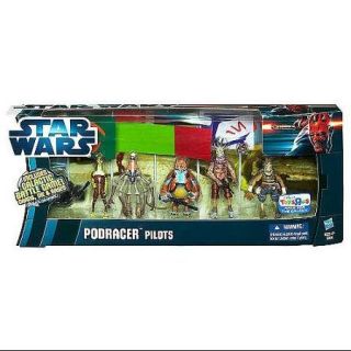 Star Wars Boxed Sets 2012 Podracer Pilots Action Figure Set