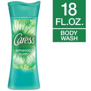 Caress Emerald Rush Body Wash, 18 oz