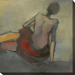 Kim Coulter Lady in Red II Giclee Canvas Art   Shopping