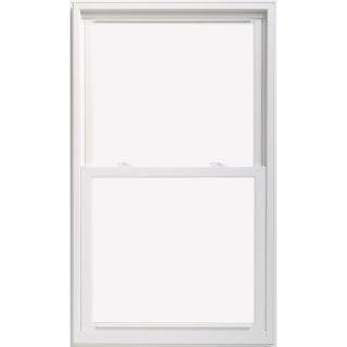 ThermaStar by Pella Vinyl Double Pane Annealed New Construction Double Hung Window (Rough Opening: 35.75 in x 65.75 in Actual: 35.5 in x 65.5 in)