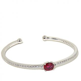 Jean Dousset Absolute™ Oval Created Ruby Bracelet   7504769