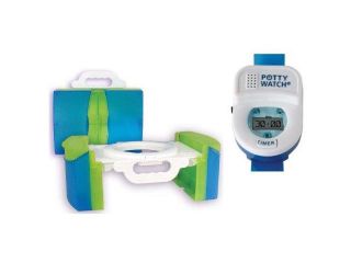 Travel Potty with Training Timer, Blue