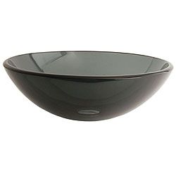 Fontaine Charcoal Vessel Sink w/ Drain Assembly  