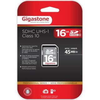 Gigastone 16 GB SDHC   Class 10/UHS I