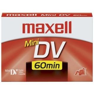 Maxell Mini dv Cassette   Minidv   60minute(s)   Digital Videocassette
