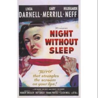 Night Without Sleep Movie Poster Print (27 x 40)