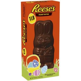 Reese's Easter Milk Chocolate Covered Peanut Butter Bunny Candy, 16 oz