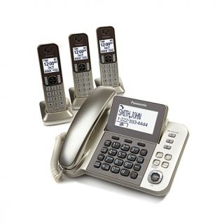 Panasonic DECT 6.0 Corded and Cordless Phone System with Call Block, Sound Dete   1606147