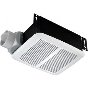 Nutone 8832WH Bathroom Fan, 80 CFM for 3" Ducts   White