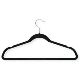 Honey Can Do Black Velvet Touch Suit Hanger (12 Pack) HNGT01339
