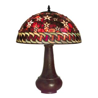 Warehouse of Tiffany Star 29 H Table Lamp with Bowl Shade