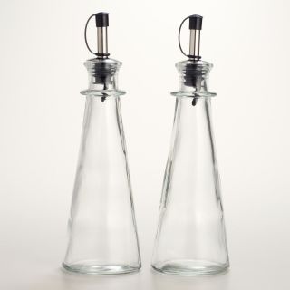 Set of 2 Oil and Vinegar Bottles