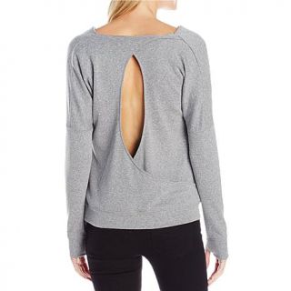 Steve Madden French Terry Quick Dry Cowl Neck Pullover   7921242