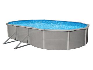 Belize 18'X33' Oval 48" Steel Above Ground Swimming Pool
