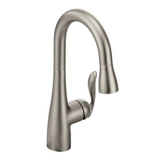 Moen Arbor Classic Stainless One handle High Arc Pull down Single