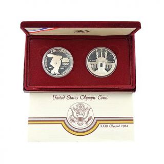 1983 and 1984 Olympic Proof Commemorative Silver Dollars 2 piece Set   7696258