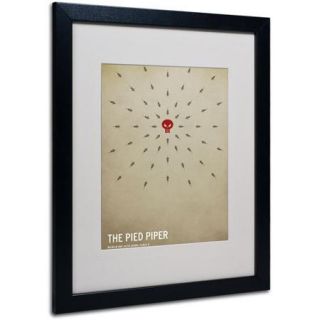 Trademark Art 'The Pied Piper' Matted Framed Art by Christian Jackson