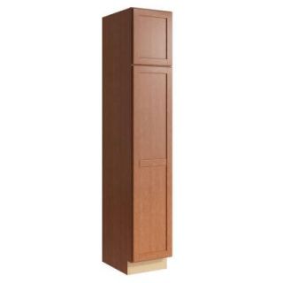 Cardell Pallini 15 in. W x 84 in. H Linen Cabinet in Caramel VLC152184R.AE0M7.C68M